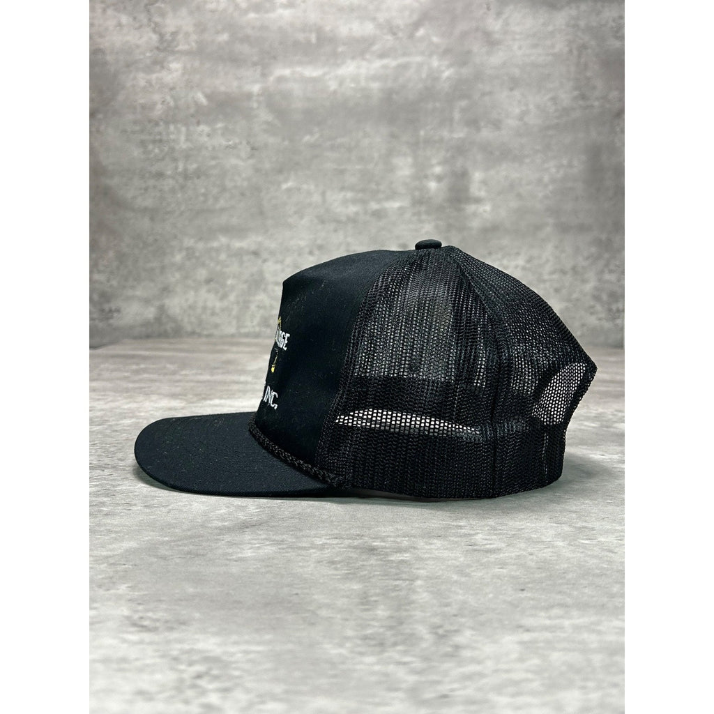 Vintage 90s Twin Village Recycling Embroidered Spellout Snapback Hat OSFA