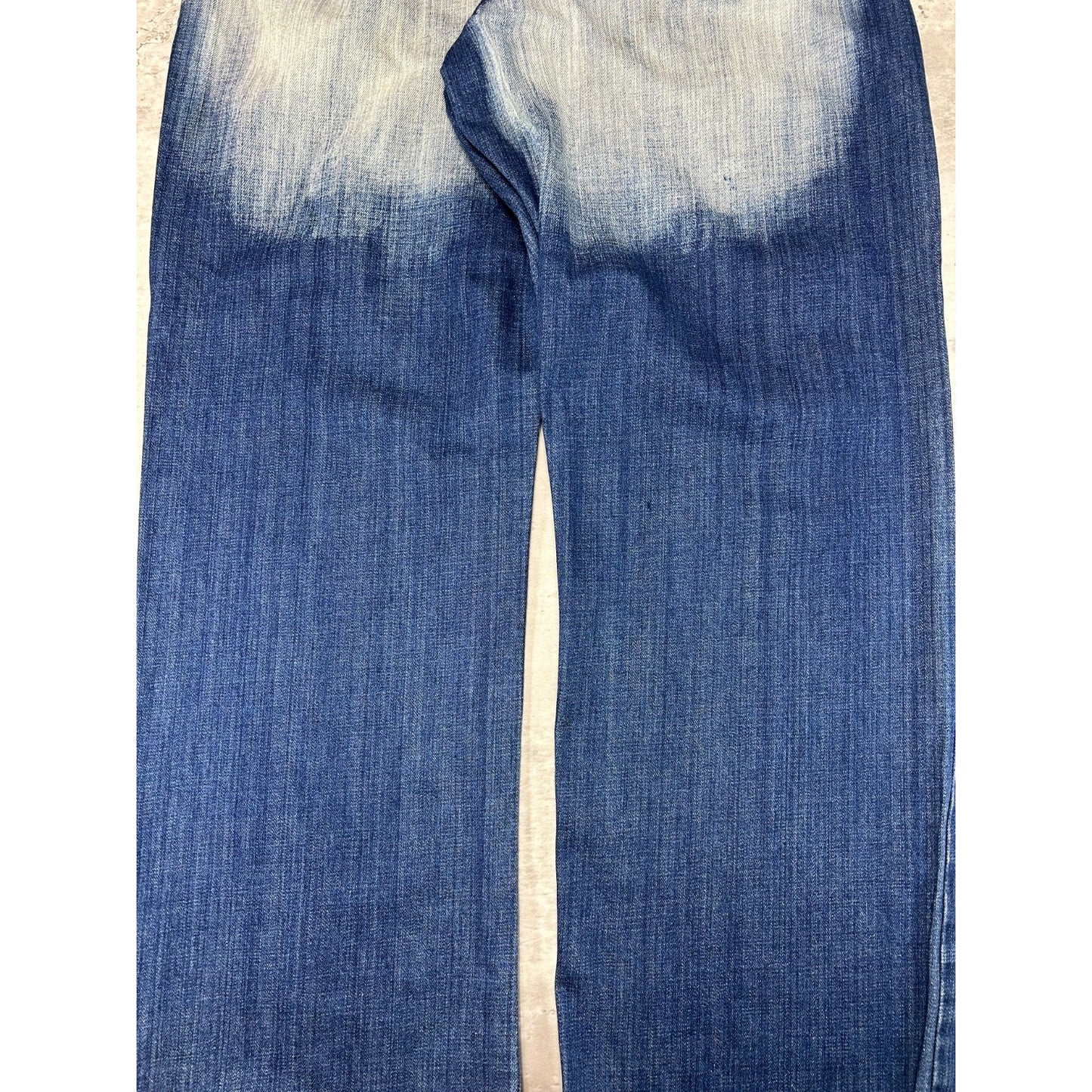 Vintage Y2K Akademiks Baggy Fit Acid Wash Denim Pants Size 34