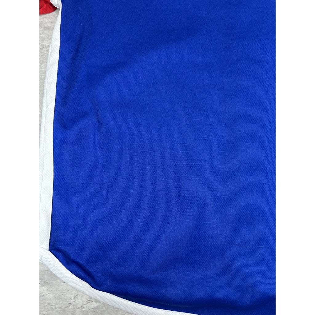 Vintage Chicago Cubs MLB Stitched Spellout Baseball Jersey Size XL Blue