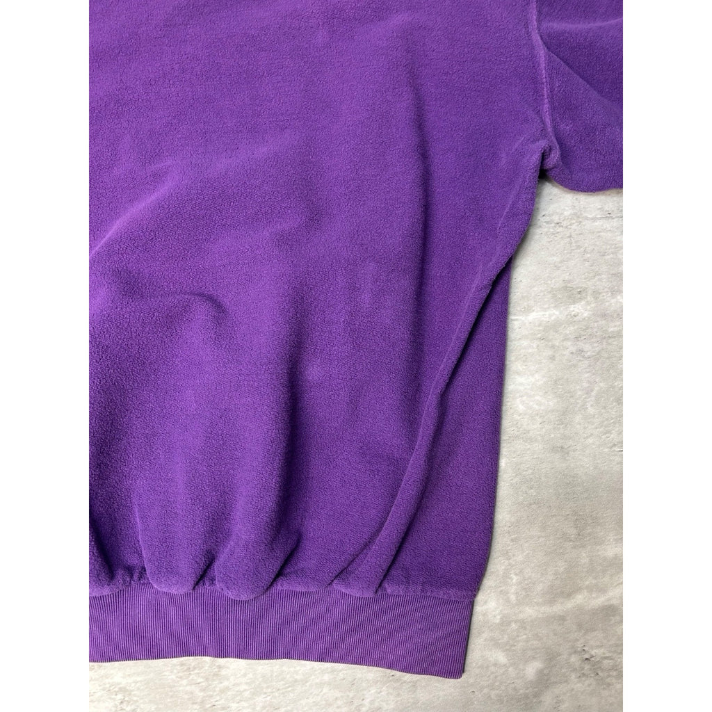 Vintage 90s University Of Western Embroidered Spellout Sweatshirt Size Medium