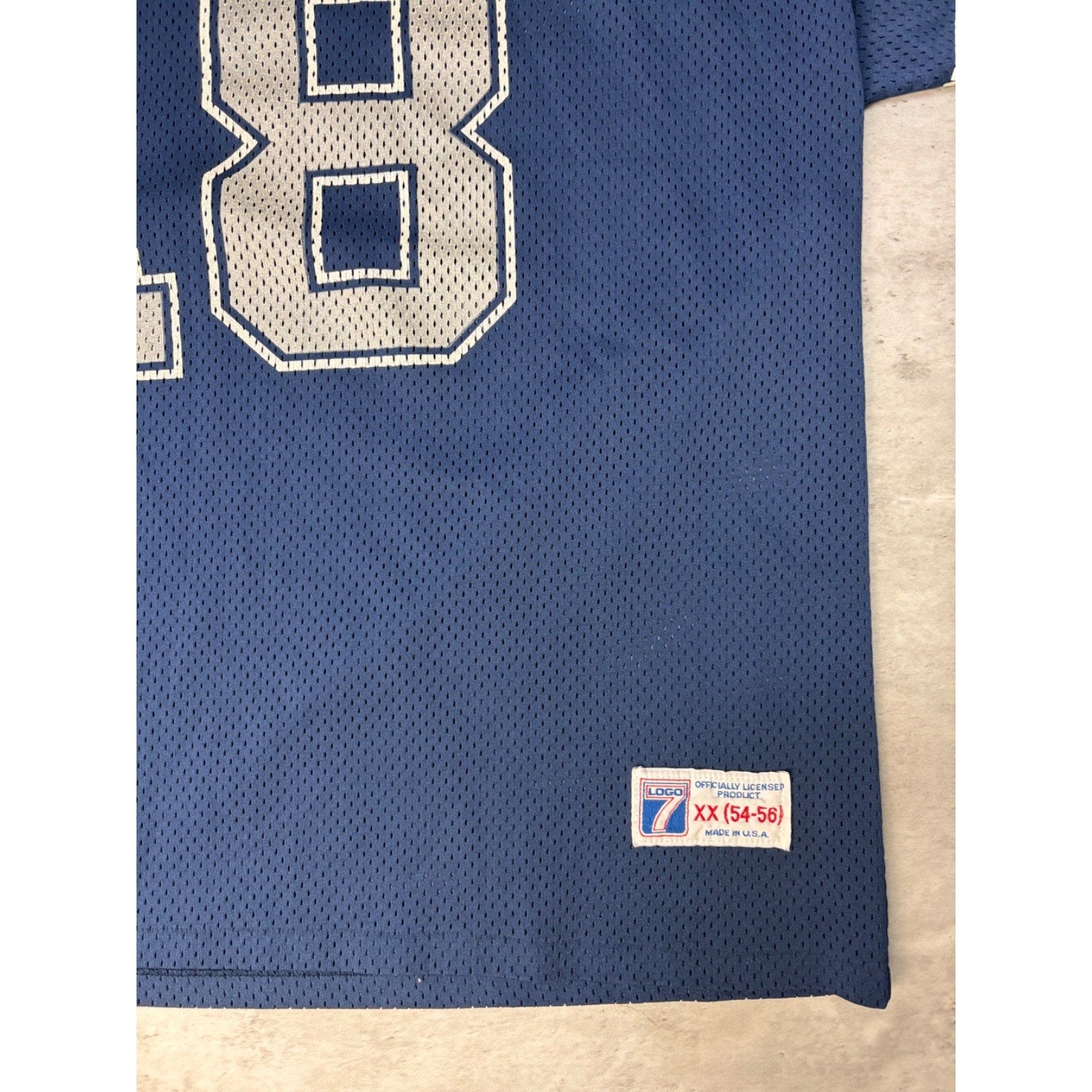 Vintage 90s Bernie Kosar #18 Dallas Cowboys NFL Football Jersey Size 2XL