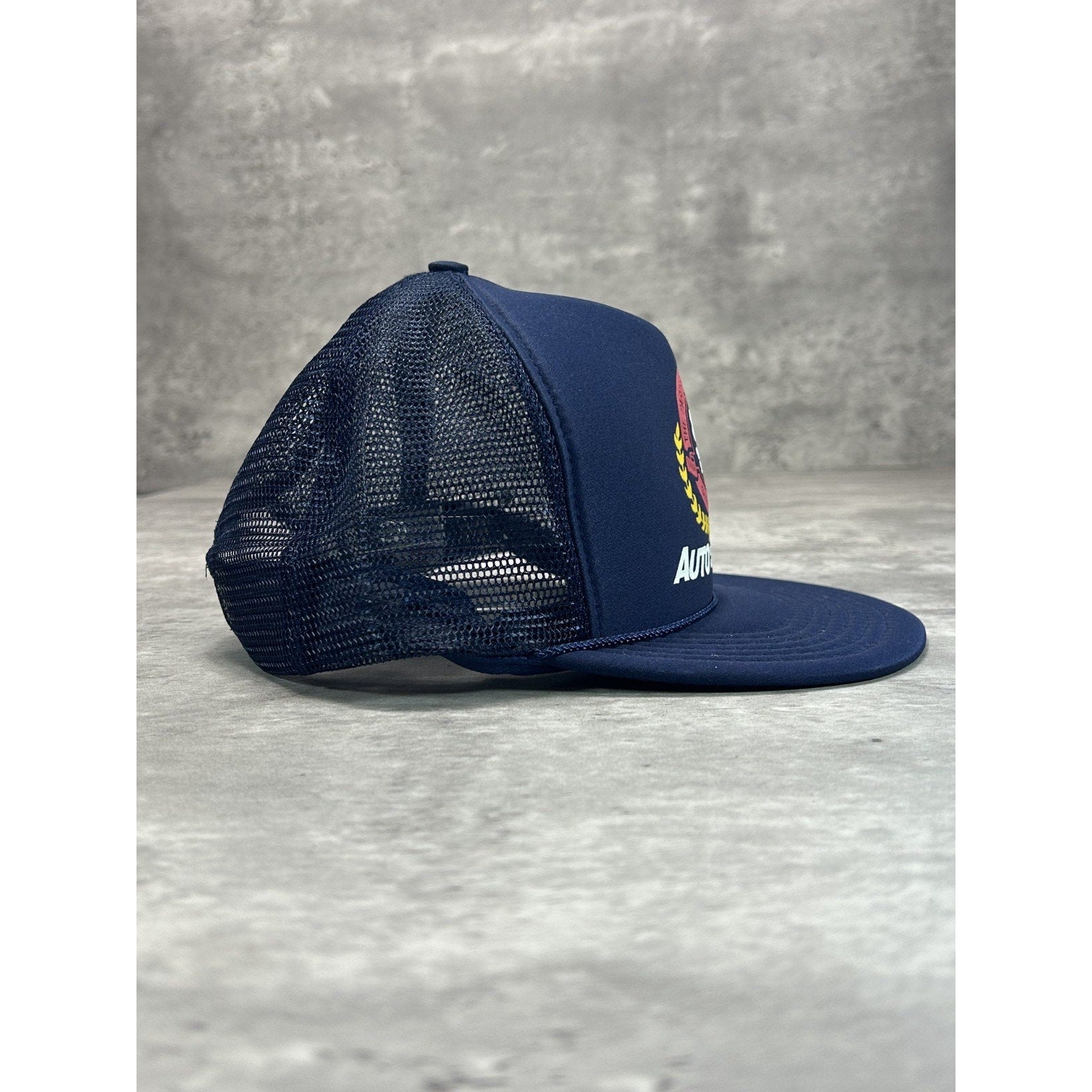 Vintage 1996 87th Anniversary Auto Tire And Parts Trucker Snapback Hat OSFA