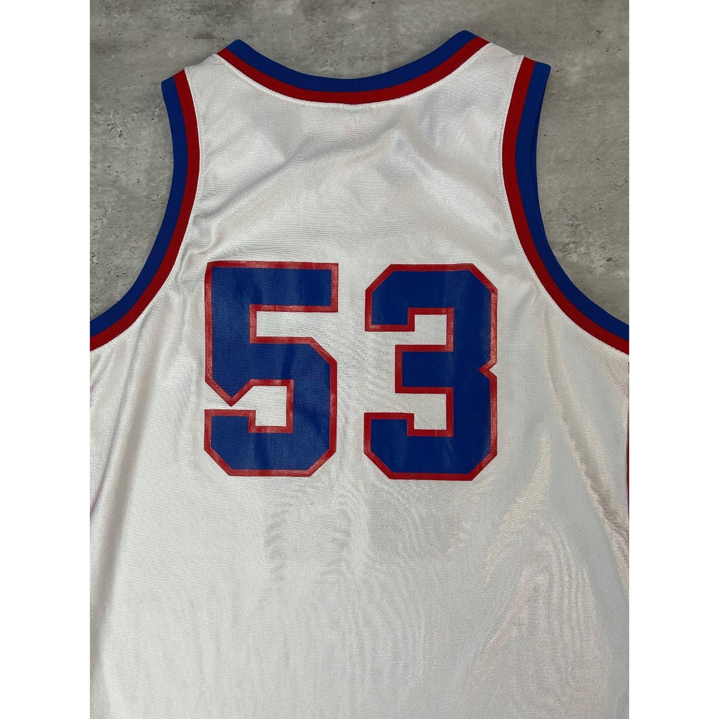 Vintage 90s Highland #53 Collegiate Nike Basketball Jersey Size XL