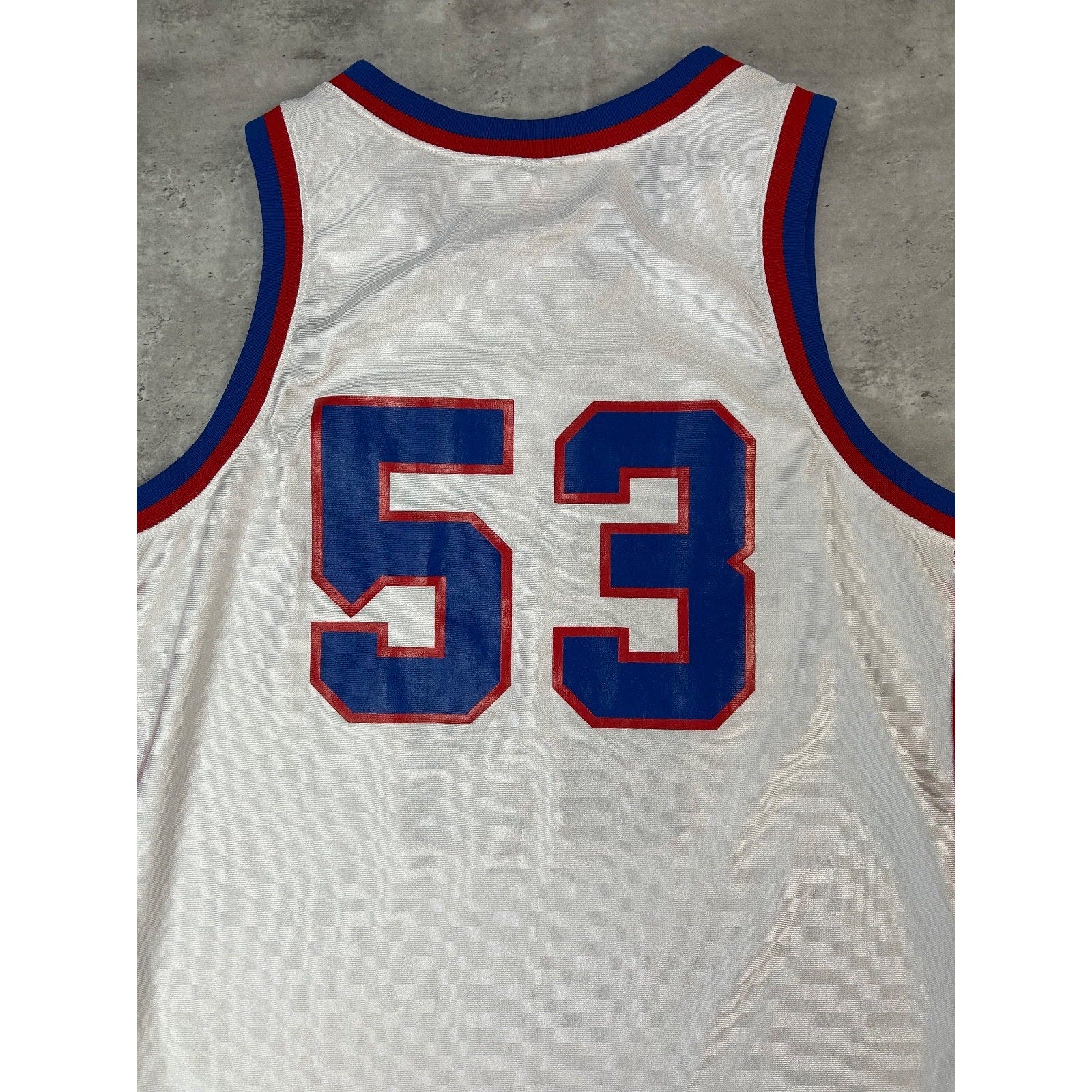 Vintage 90s Highland #53 Collegiate Nike Basketball Jersey Size XL