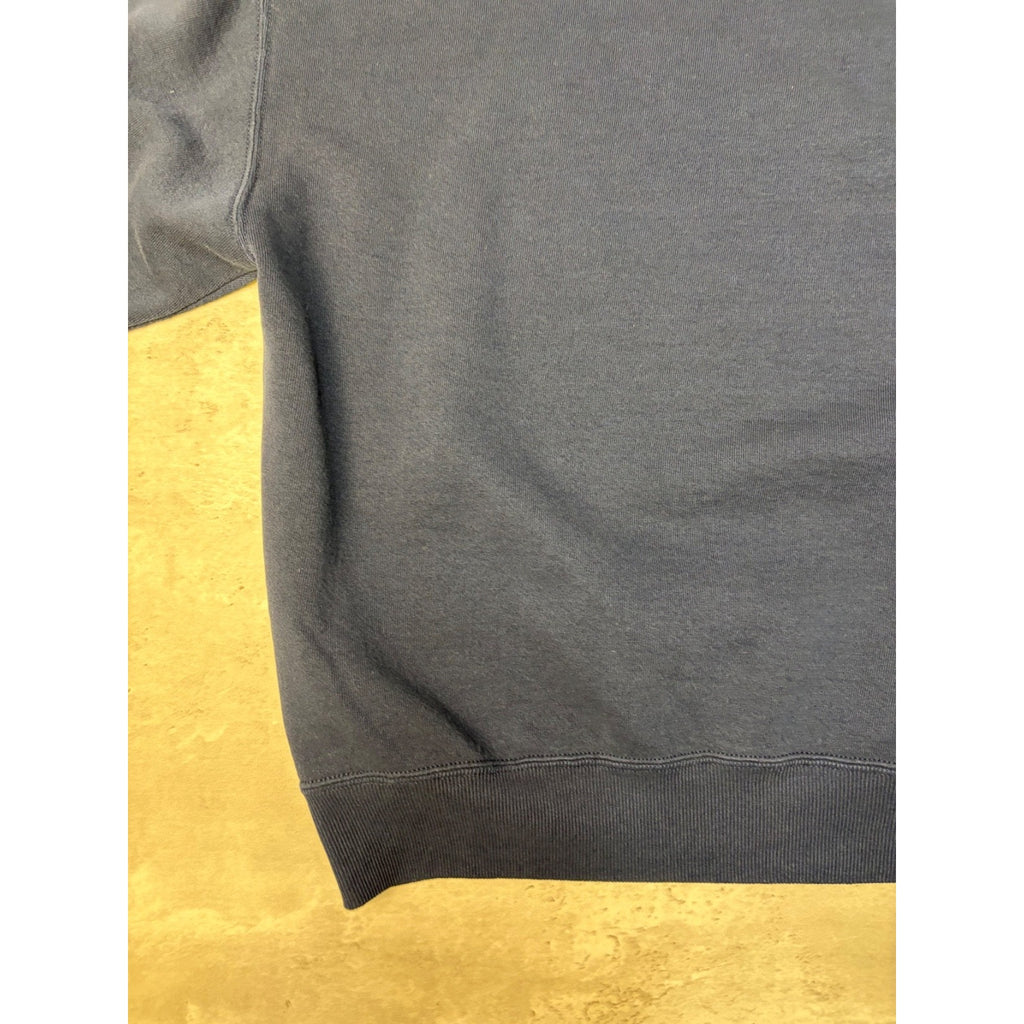 VTG 90s Notre Dame Fighting Irish Clover Spellout Graphic Sweatshirt Size Large
