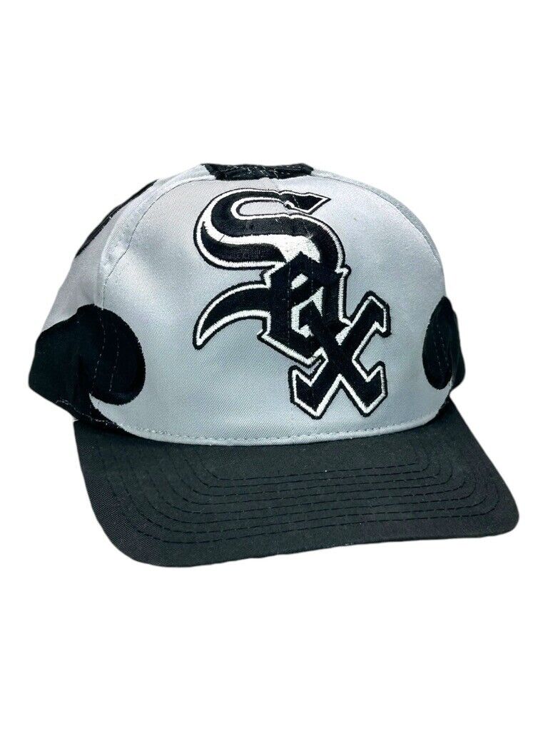 Vintage Chicago White Sox MLB Starter Flame Snapback Hat OSFA