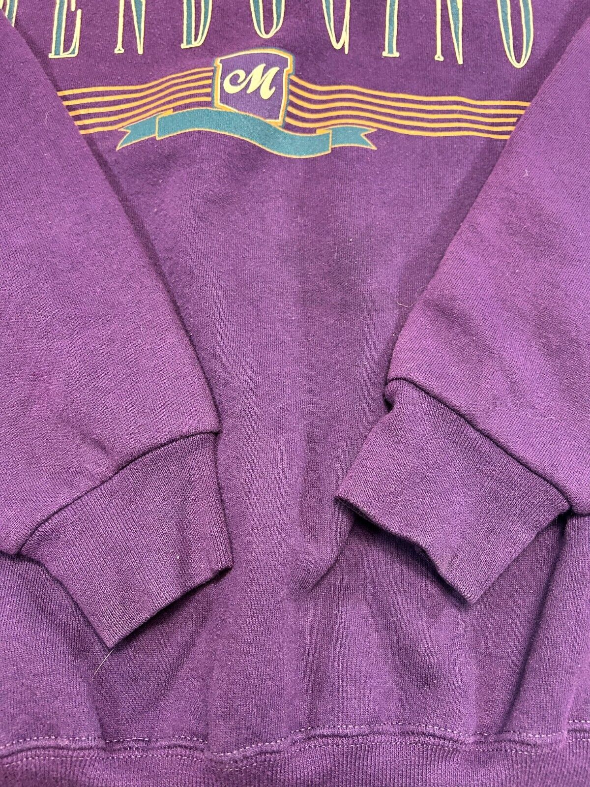 Vintage 90s Mendocino Destination Spellout Graphic Sweatshirt Size 2XL