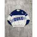 Vintage 80s Duke Blue Devils NCAA Puff Print Spellout Sweatshirt Size Large