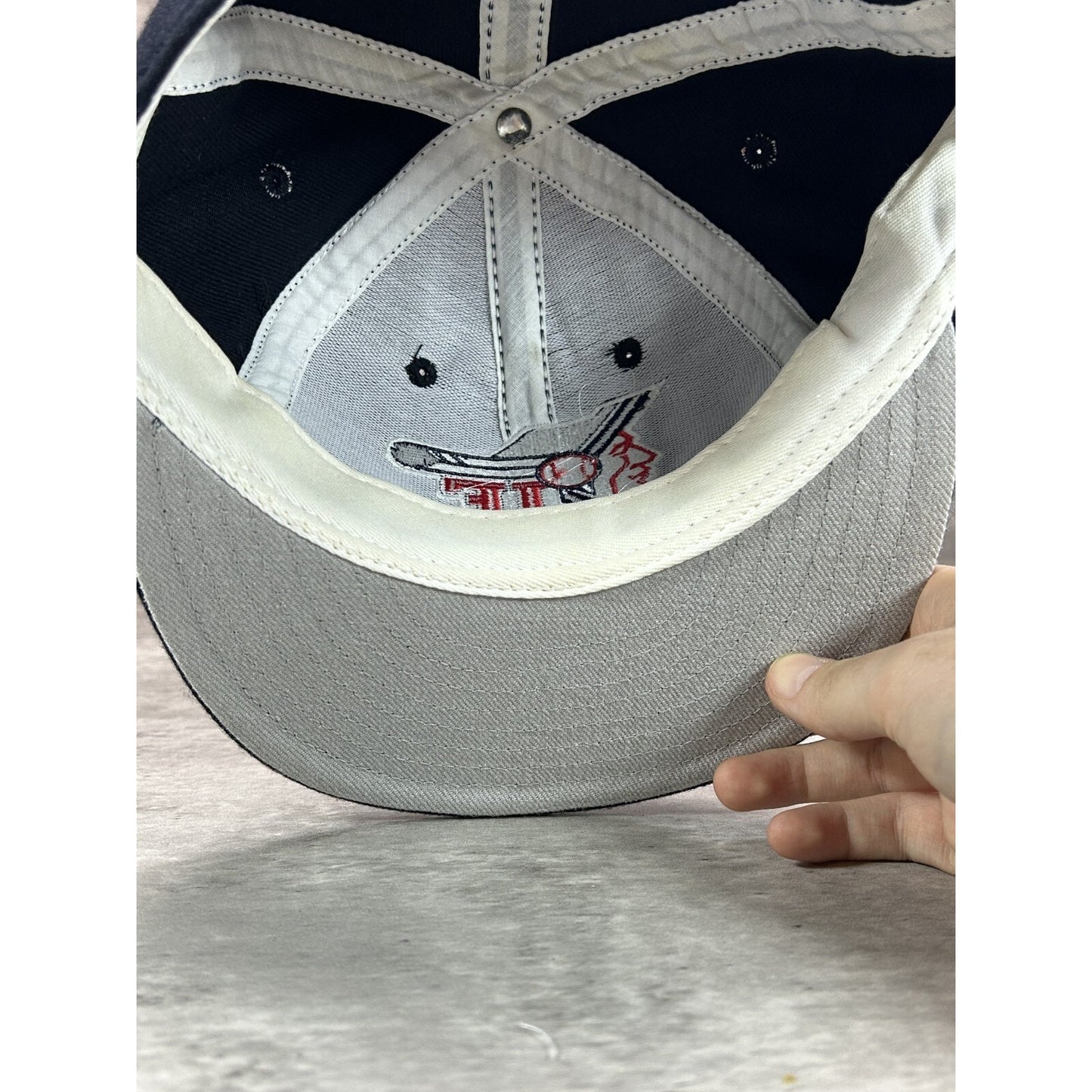 Vintage Idaho Falls Braves Pioneer League Embroidered Baseball Fitted Hat OSFA
