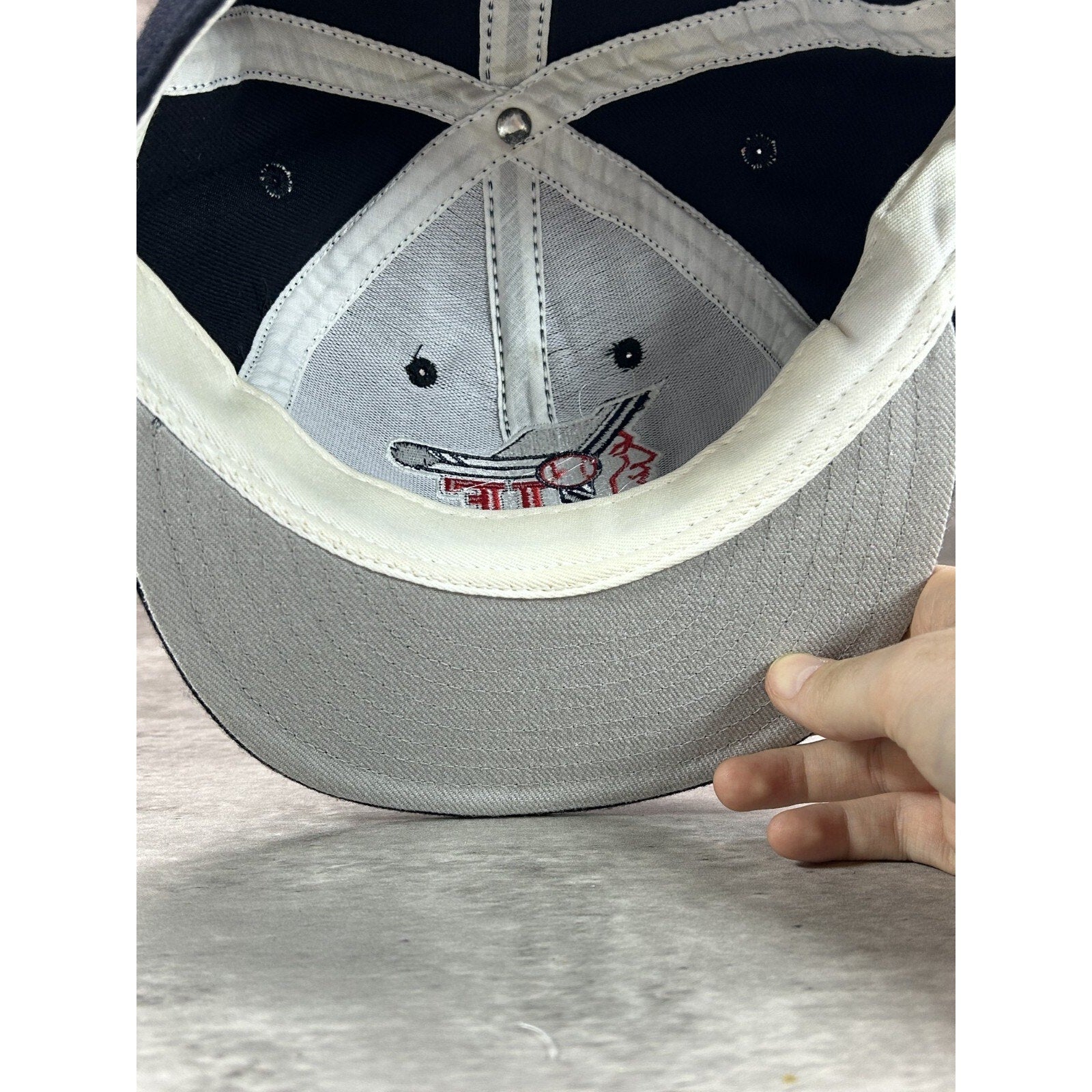Vintage Idaho Falls Braves Pioneer League Embroidered Baseball Fitted Hat OSFA