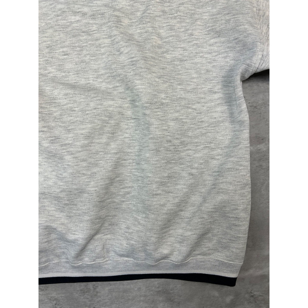 Vintage 90s Manchester College Collegiate Spellout Hooded Sweatshirt Size XL