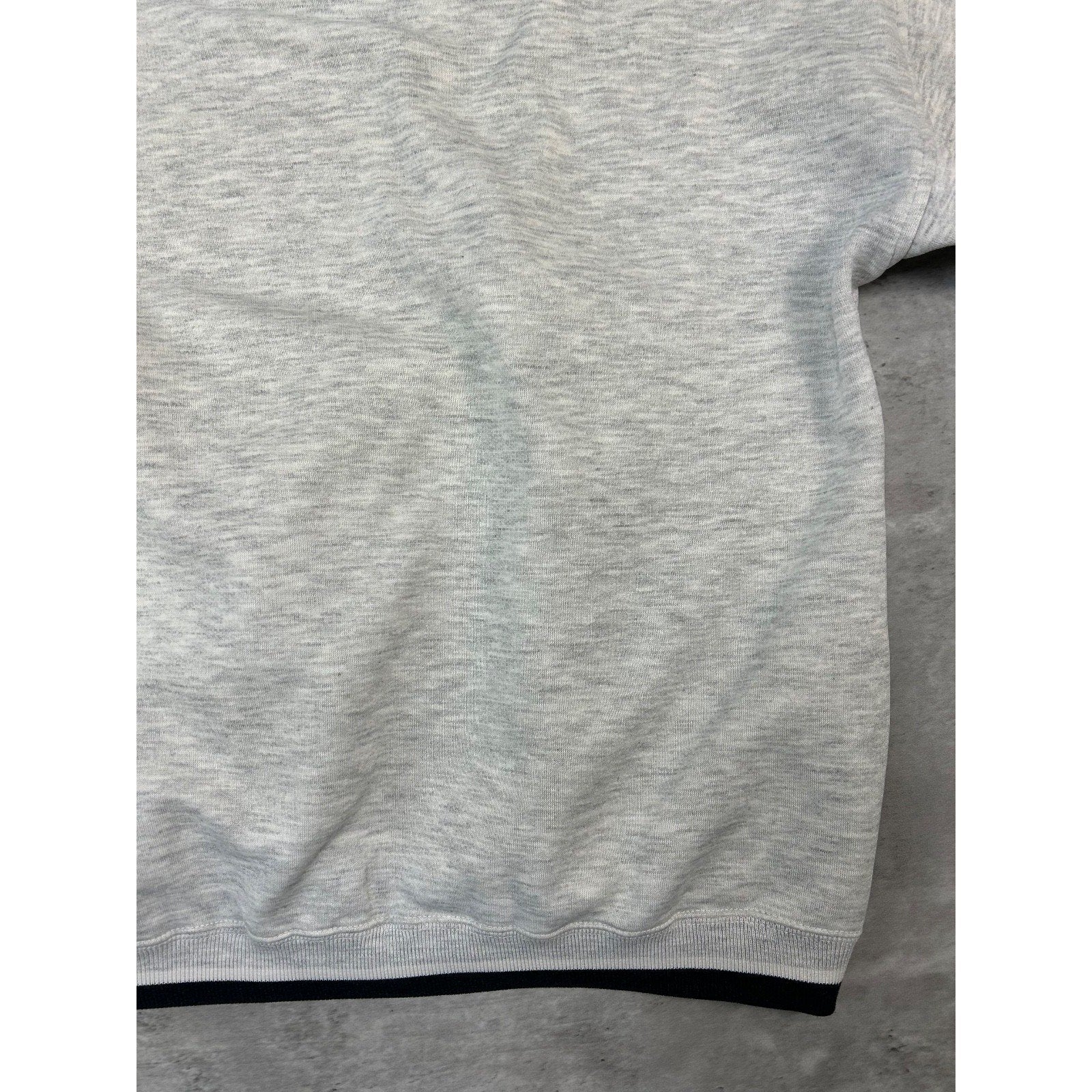Vintage 90s Manchester College Collegiate Spellout Hooded Sweatshirt Size XL