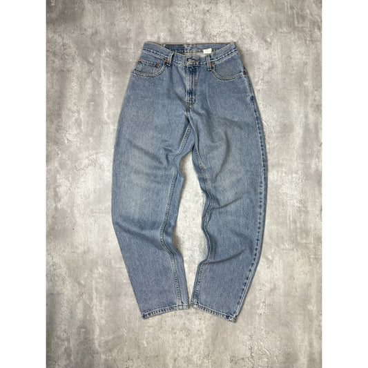 Vintage 90s Levis 560 Red Tab Light Wash Denim Pants Size 30 Blue