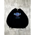 Vintage 90s Hard Rock Cafe Las Vegas Graphic Logo Pullover Sweatshirt Size Large
