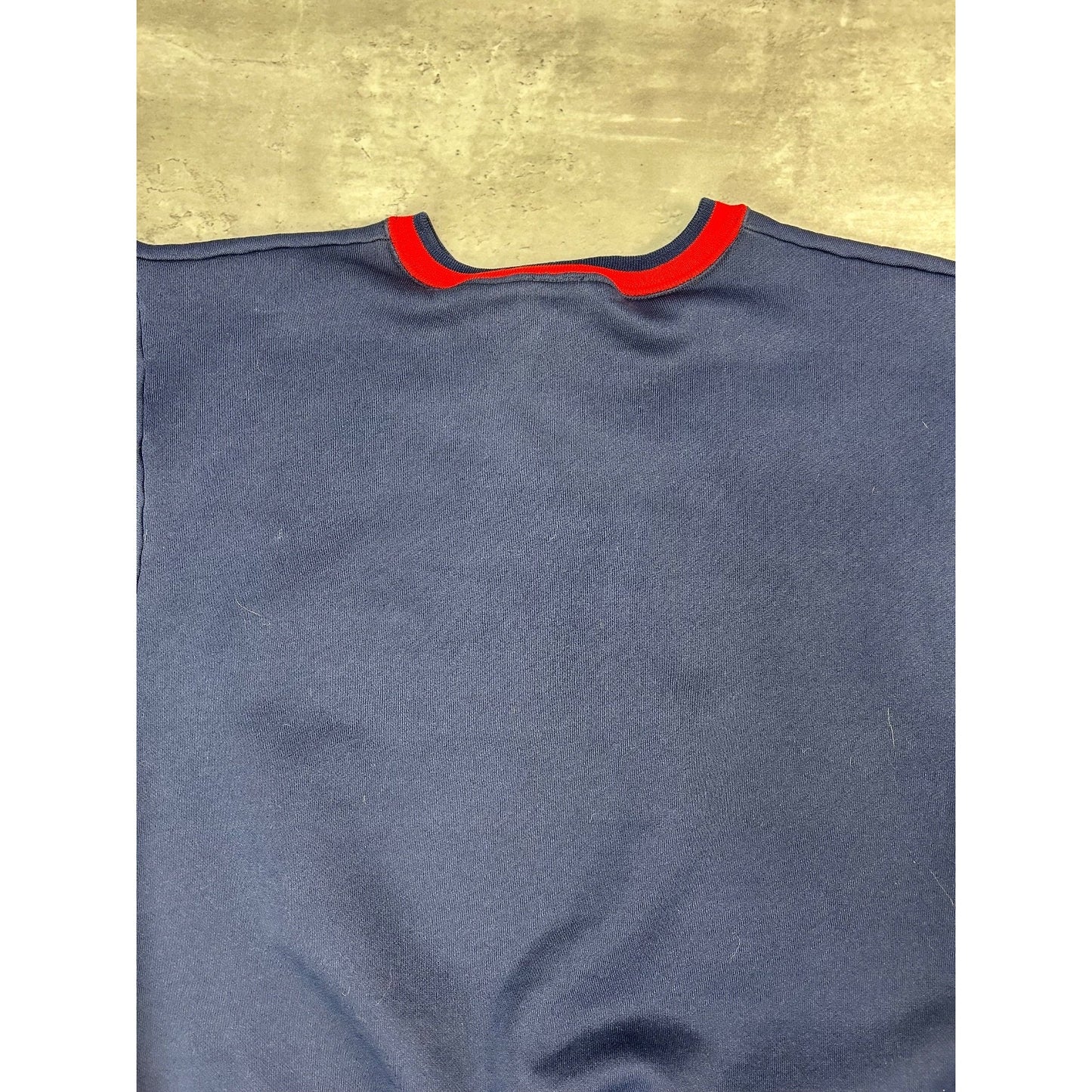 Vintage 90s Detroit Red Wings NHL Embroidered Spellout Sweatshirt Size Large