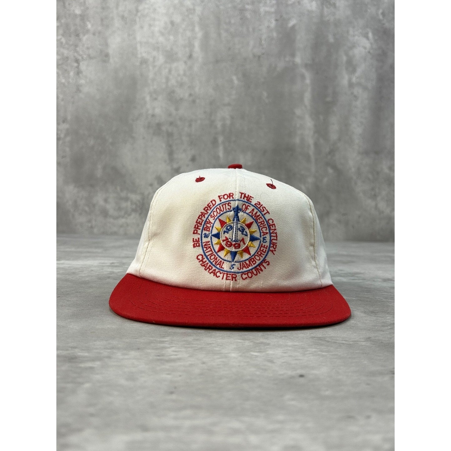 Vintage 1997 Boys Scouts Of America National Jamboree Snapback Hat OSFA