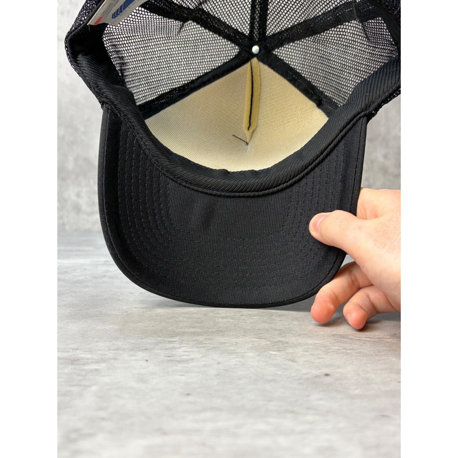 Vintage Mack Trailer Specialized Hauling Graphic Trucker Snapback Hat OSFA