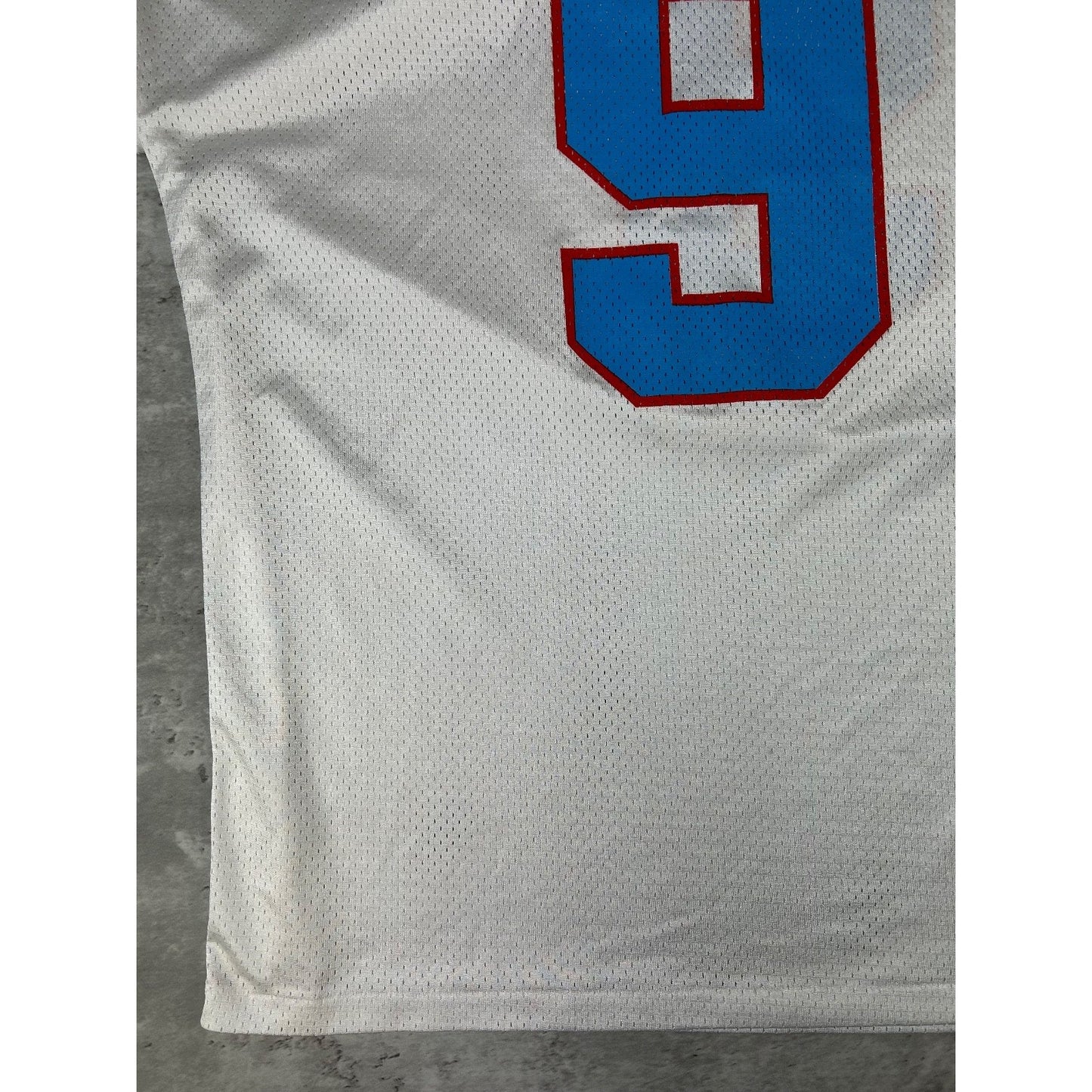 Vintage 90s Steve McNair #9 Houston Oilers NFL Logo Athletic Jersey Size XL