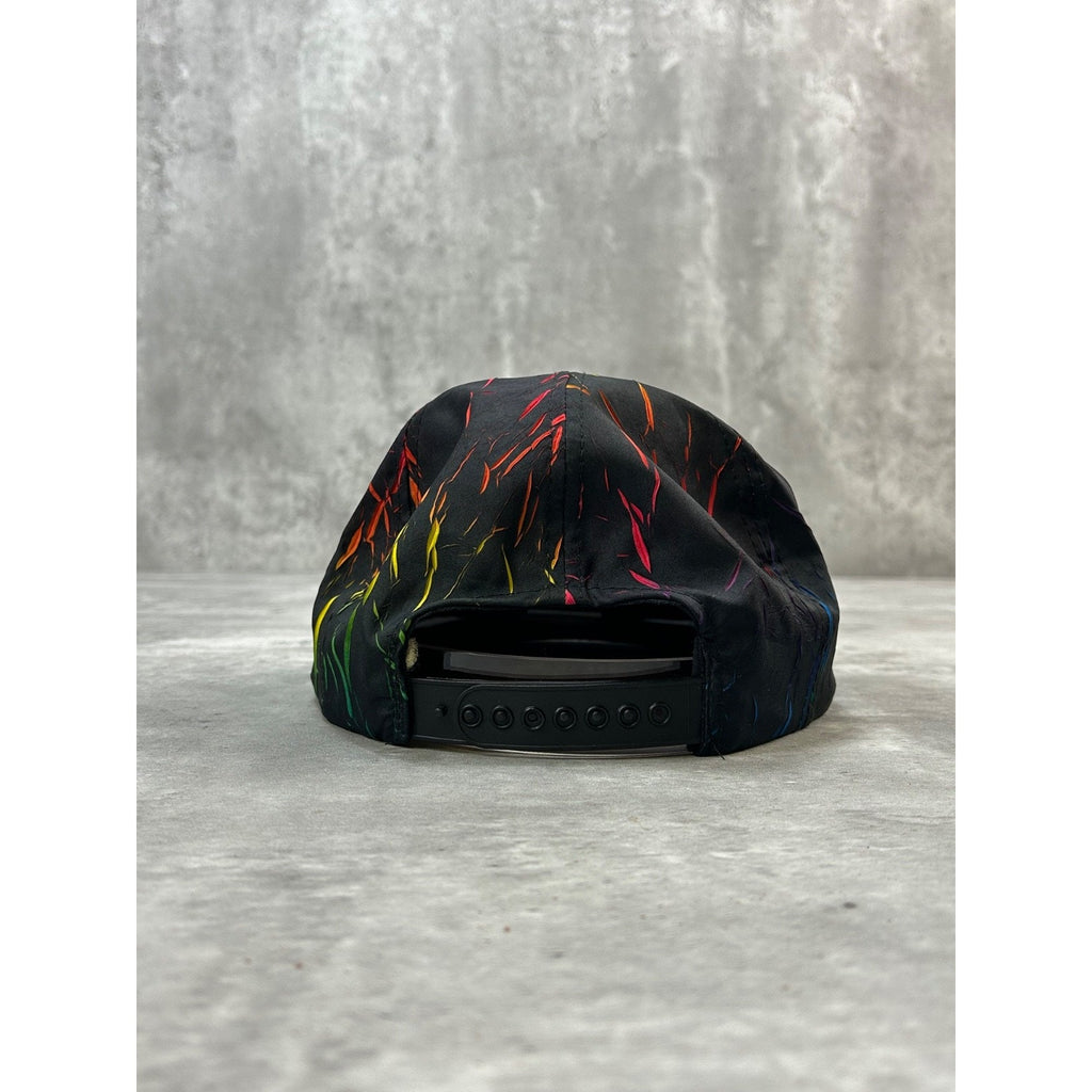 Vintage 90s Breezeway C.S.U Bar Embroidered Spellout Snapback Hat OSFA