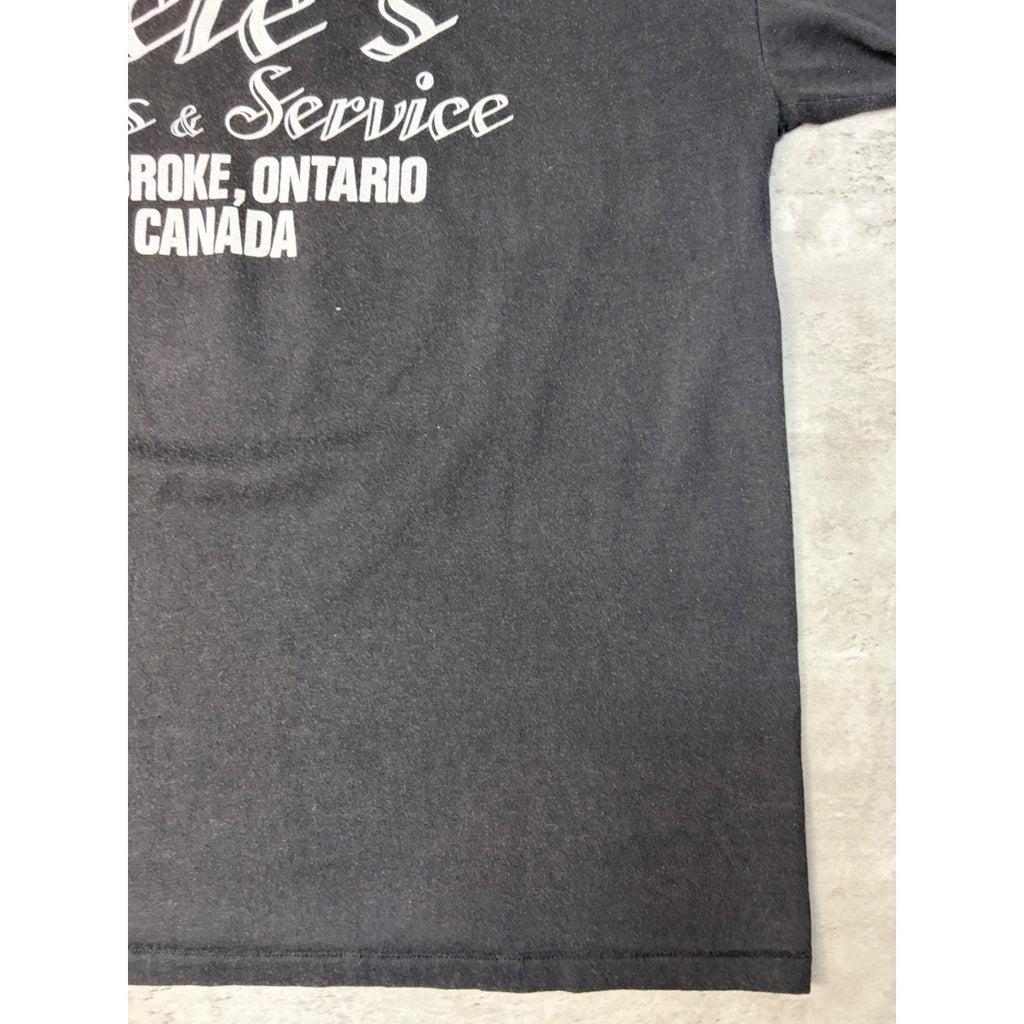 Vintage 80s/90s Harley Davidson Canada Bald Eagle Graphic T-Shirt Size XL