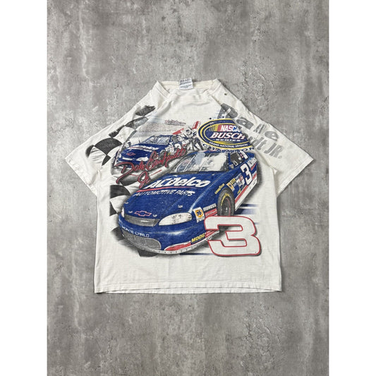 Vintage Dale Earnhardt #3 Nascar Racing All Over Print T-Shirt Size Large