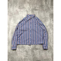 Vintage Polo Ralph Lauren Embroidered Pony Cropped Button Up Shirt Size Medium