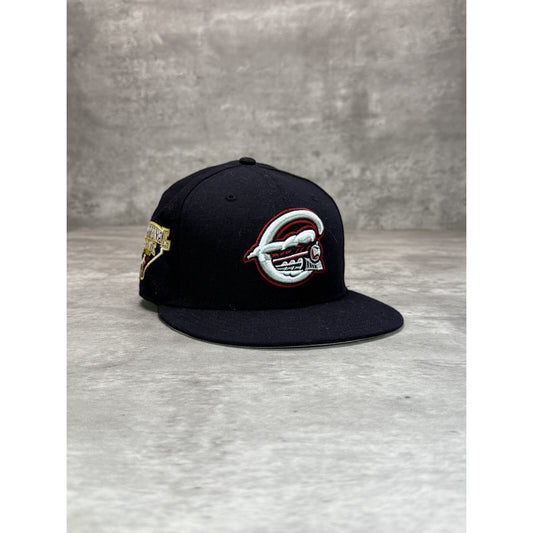 Syracuse Chiefs MiLB Embroidered Logog Baseball Fitted Hat 7 1/2