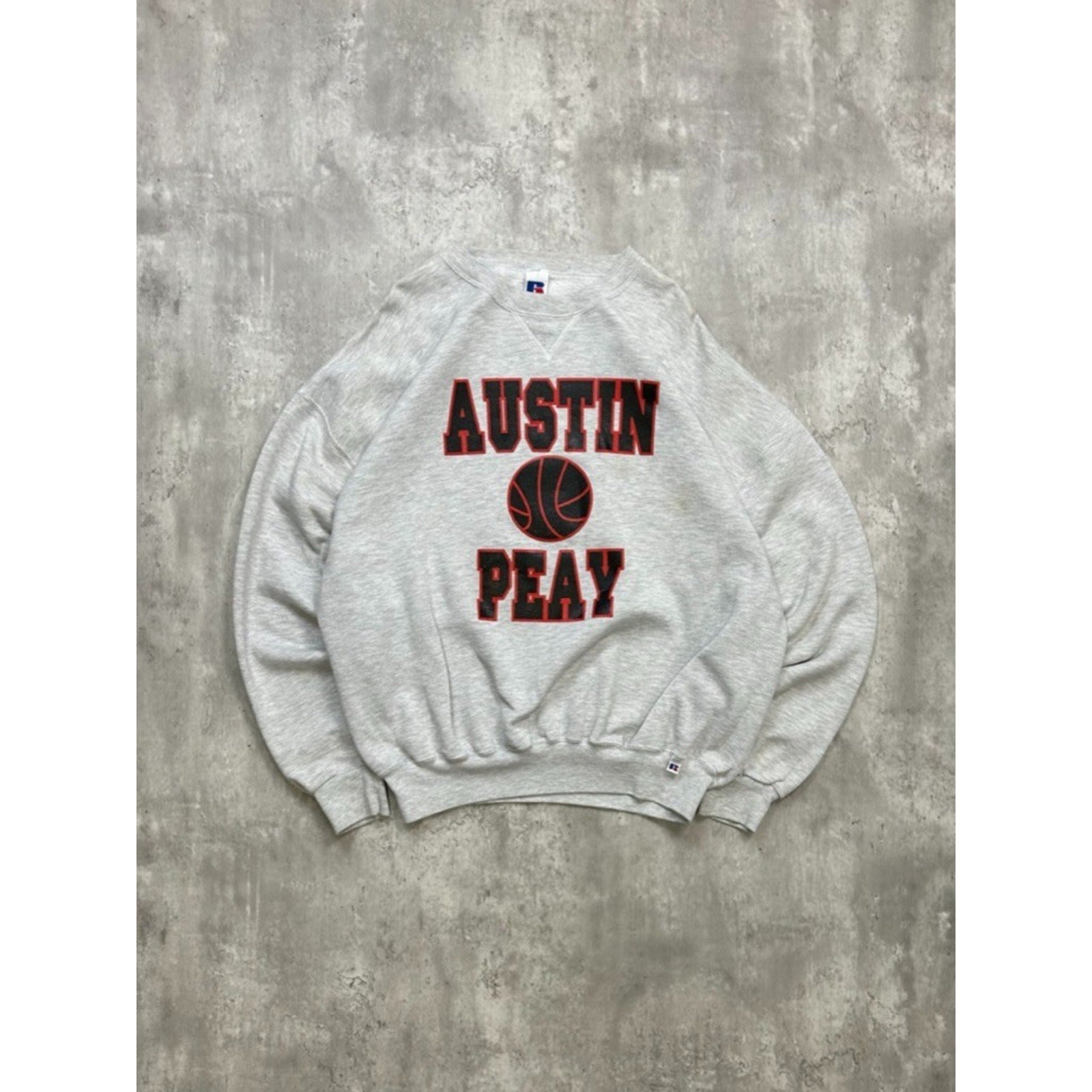 Vintage 90s Austin Peay Basketball Collegiate Graphic Sweatshirt Size 2XL