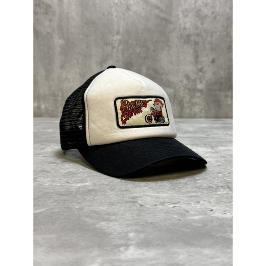 Vintage Hyoma Choppers Embroidered Patch Trucker Snapback Hat OSFA
