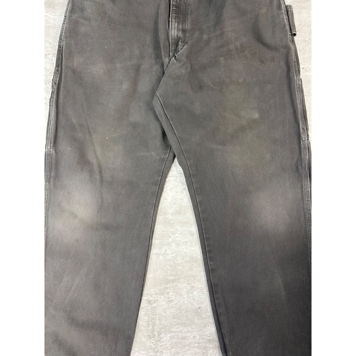 Dickies Canvas Workwear Carpenter Pants Size 39 Gray