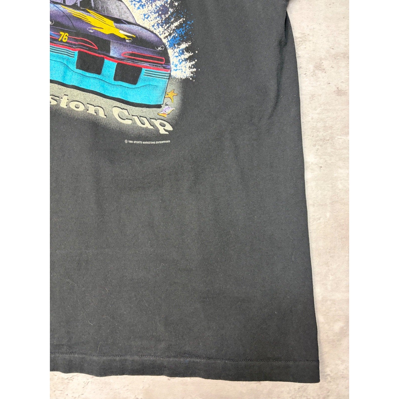 Vintage 1995 Winston Cup Daytona 500 Nascar Graphic T-Shirt Size 2XL