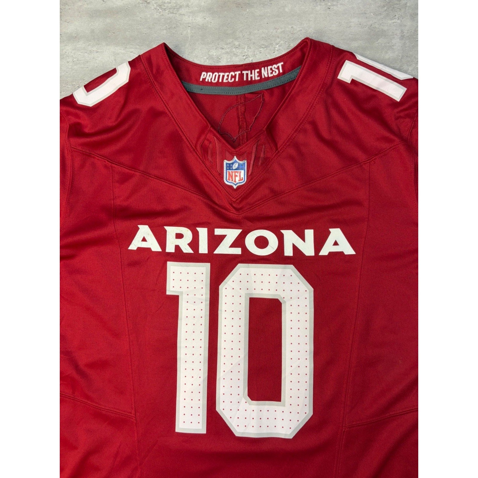 Vintage DeAndre Hopkins #10 Arizona Cardinals NFL Nike Football Jersey Size 2XL