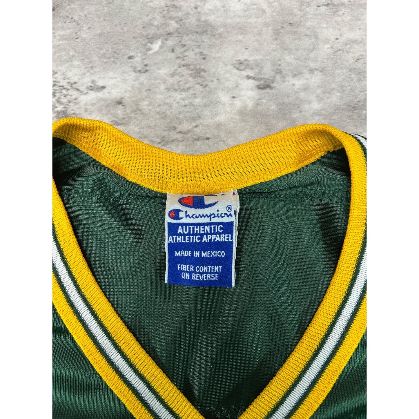 Vintage 90s Brett Favre #4 Green Bay Packers NFL Champion Football Jersey Sz XL