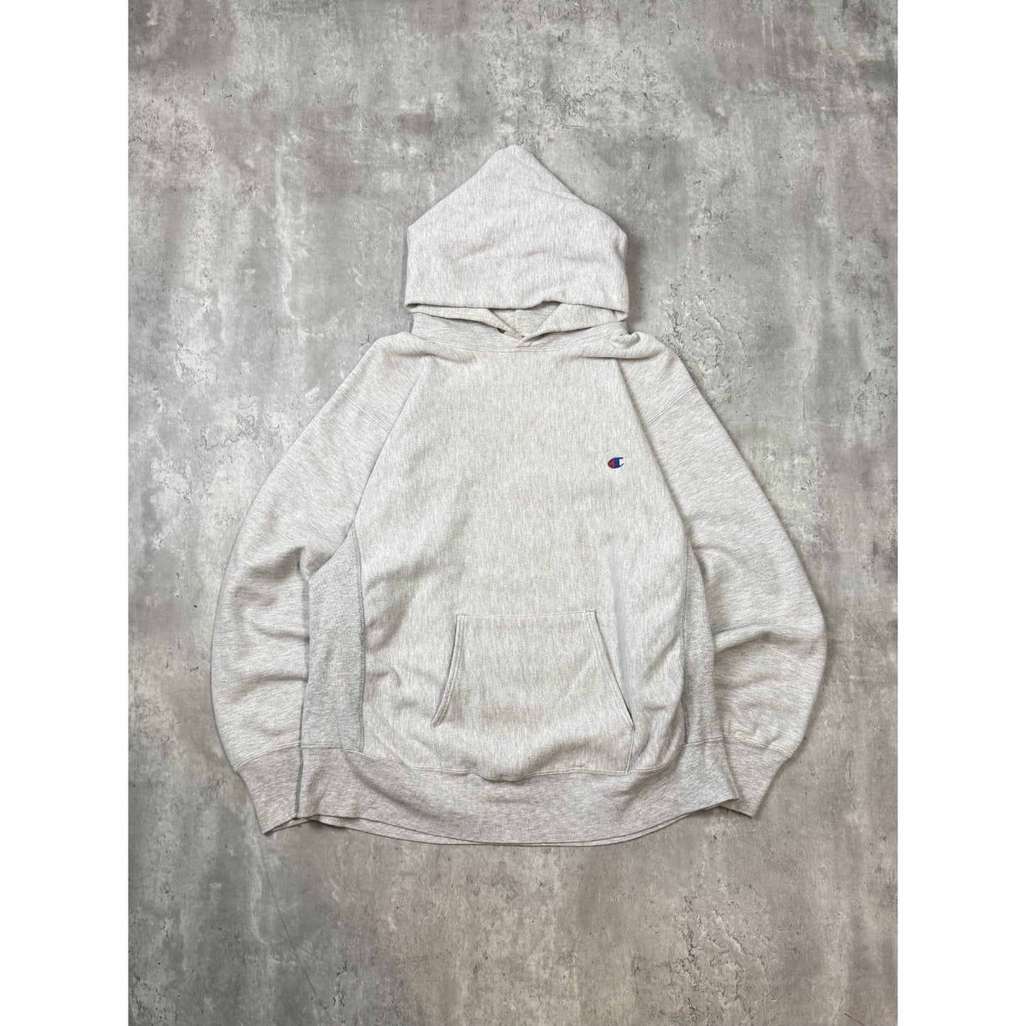 Vintage 80s Champion Reverse Weave Pullover Hooded Sweatshirt Size XL