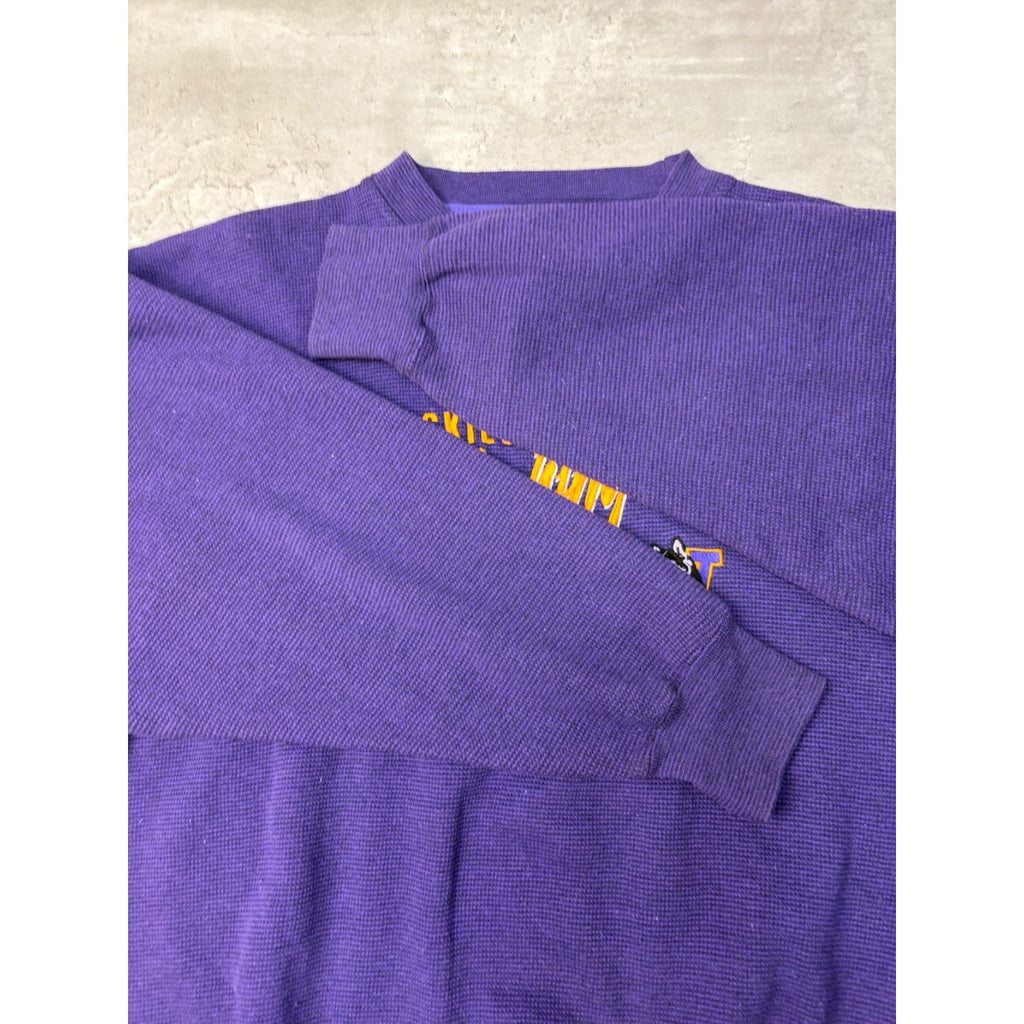 Vintage Washington Huskies NCAA Embroidered Crewneck Sweatshirt Size Large