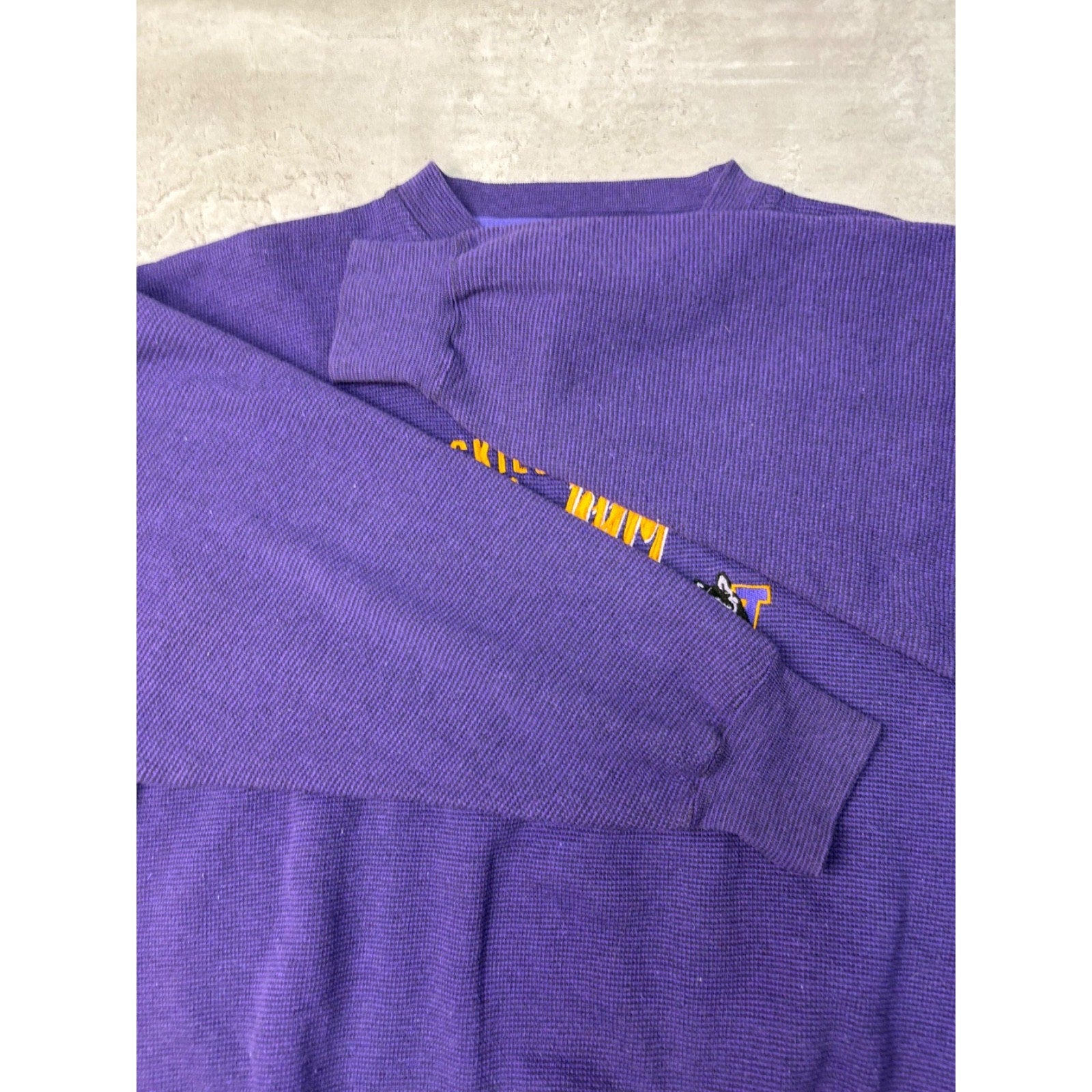 Vintage Washington Huskies NCAA Embroidered Crewneck Sweatshirt Size Large