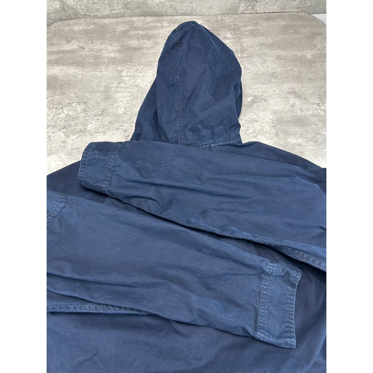Vintage 90s Polo Ralph Lauren Embroidered Pony Full Zip Hooded Jacket Size XL