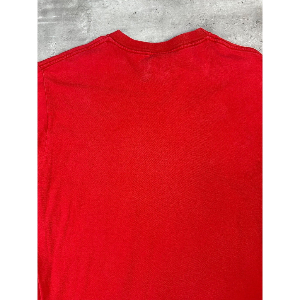 Vintage 90s Ohio State Buckeyes NCAA Collegiate Spellout T-Shirt Size Large