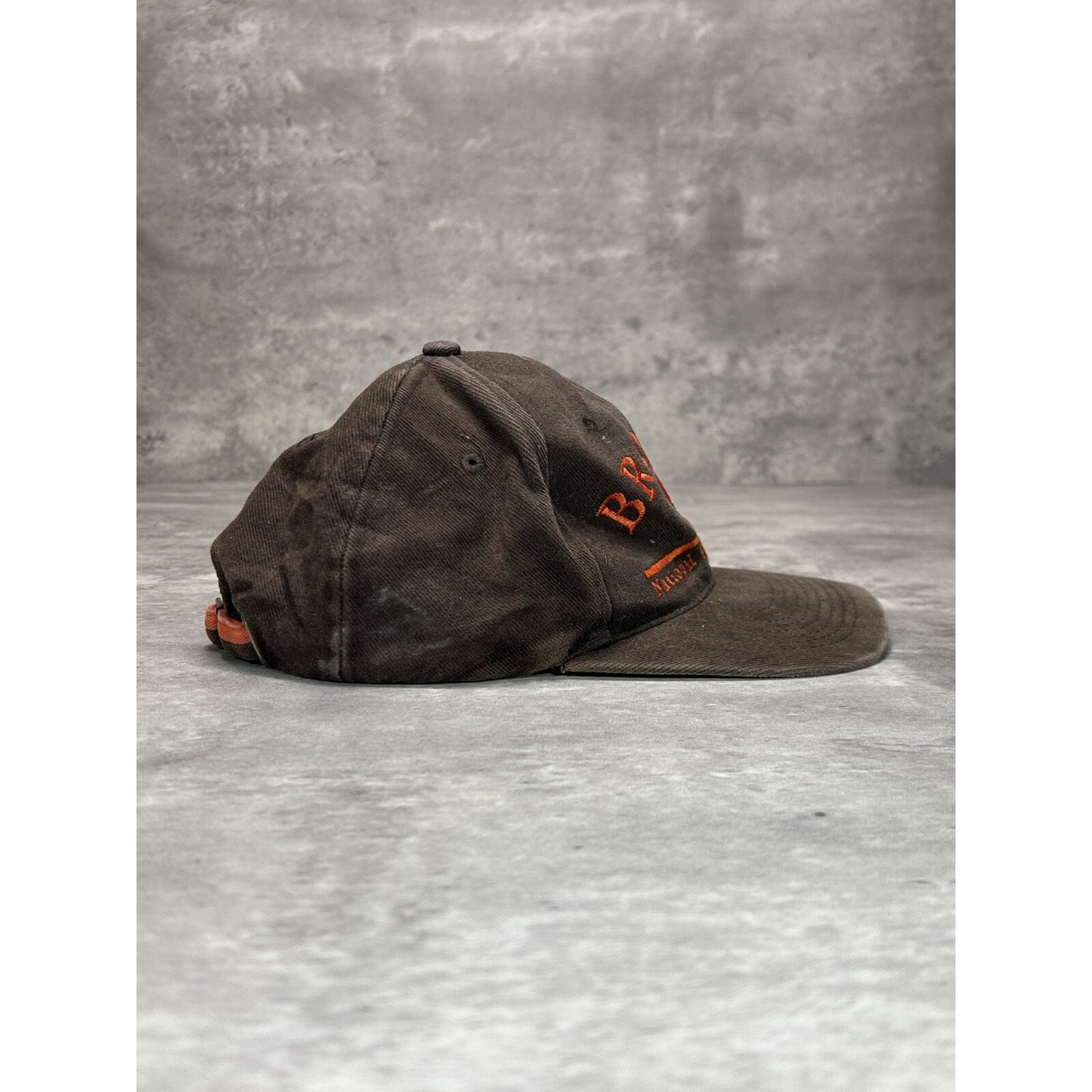 Vintage 90s Cleveland Browns NFL Embroidered Spellout Snapback Hat OSFA
