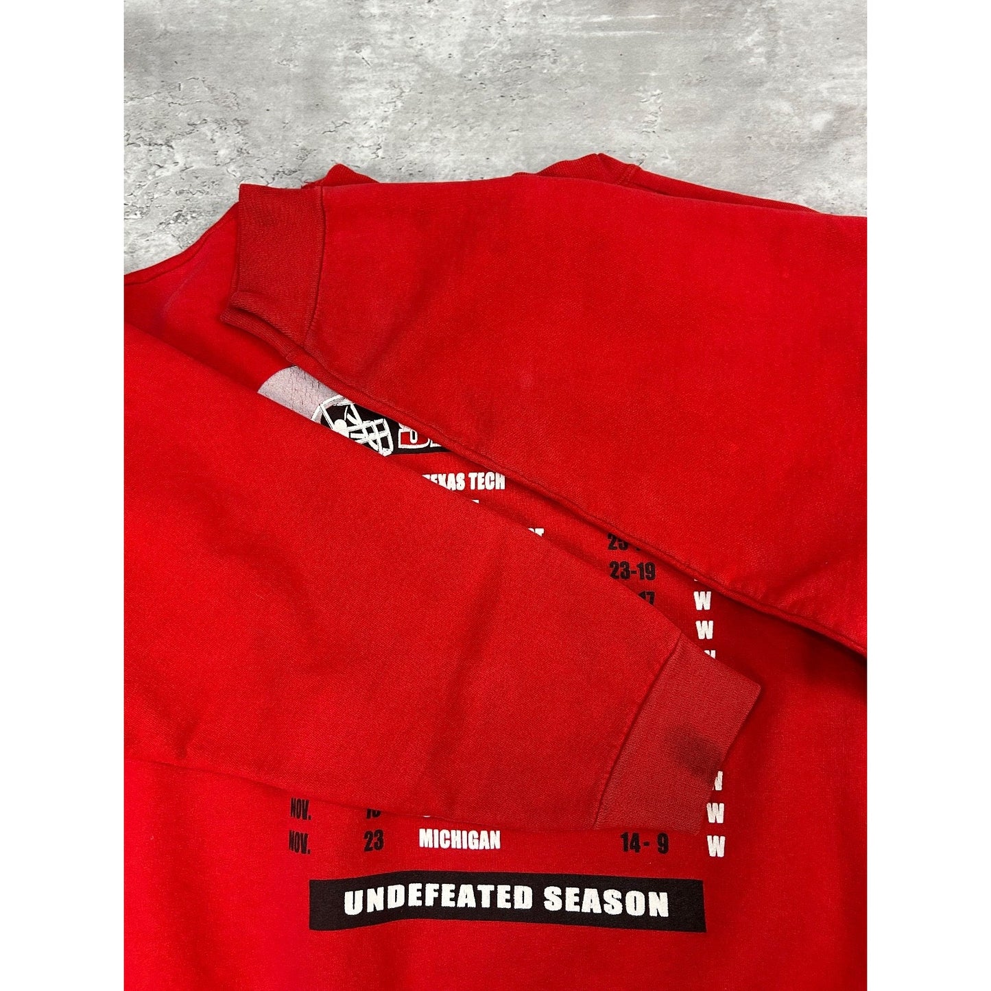 Vintage 2002 Ohio State Buckeyes NCAA Undefeated Football Sweatshirt YOUTH Large