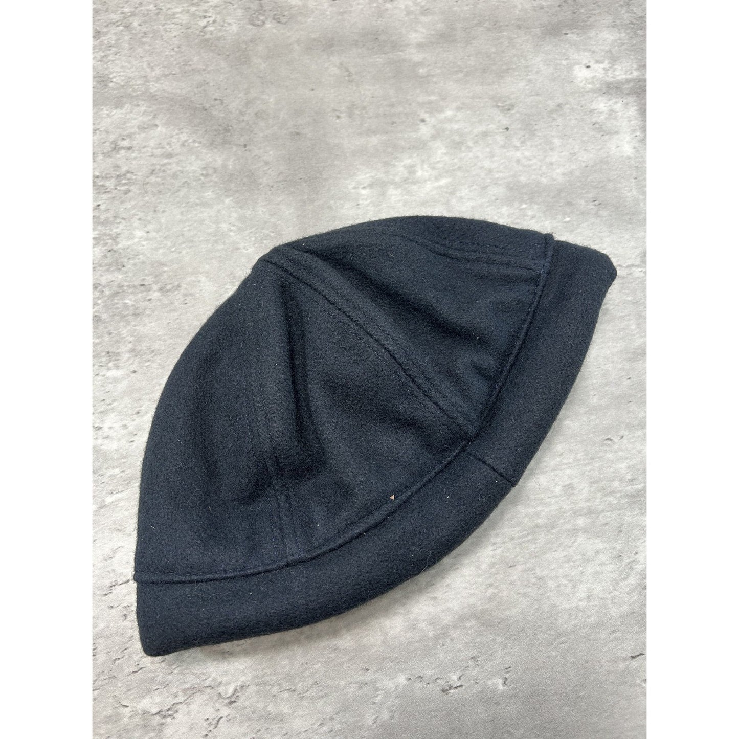 Vintage Y2K No Fear Embroidered Spellout Skull Cap Beanie Hat OSFA