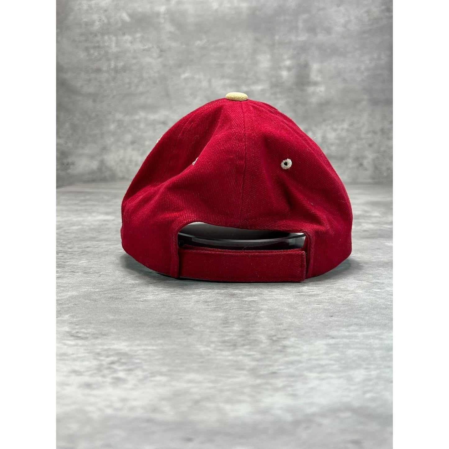 Vintage Ohio State Buckeyes NCAA Embroidered Spellout Strapback Hat OSFA