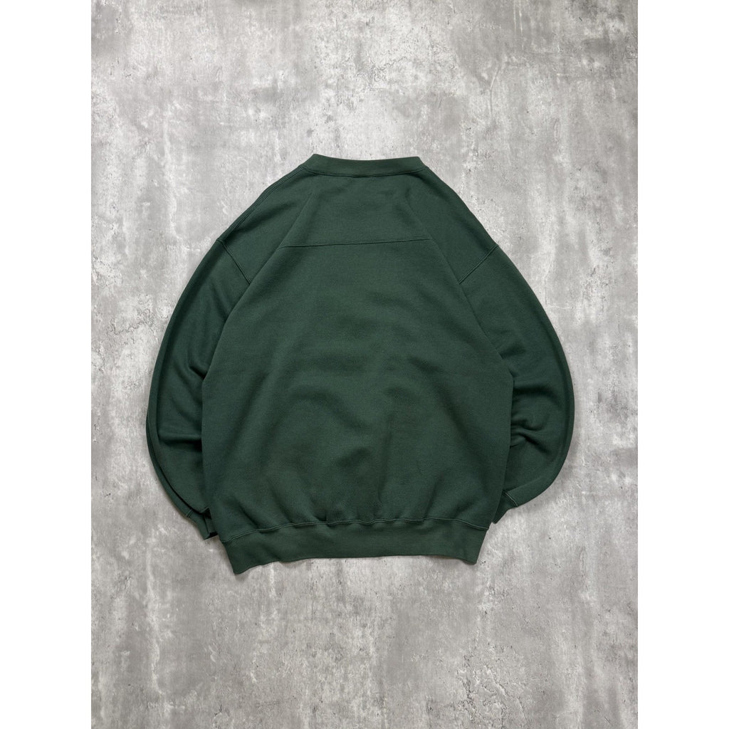 Vintage 90s Green Bay Packers NFL Embroidered Spellout Sweatshirt Size XL