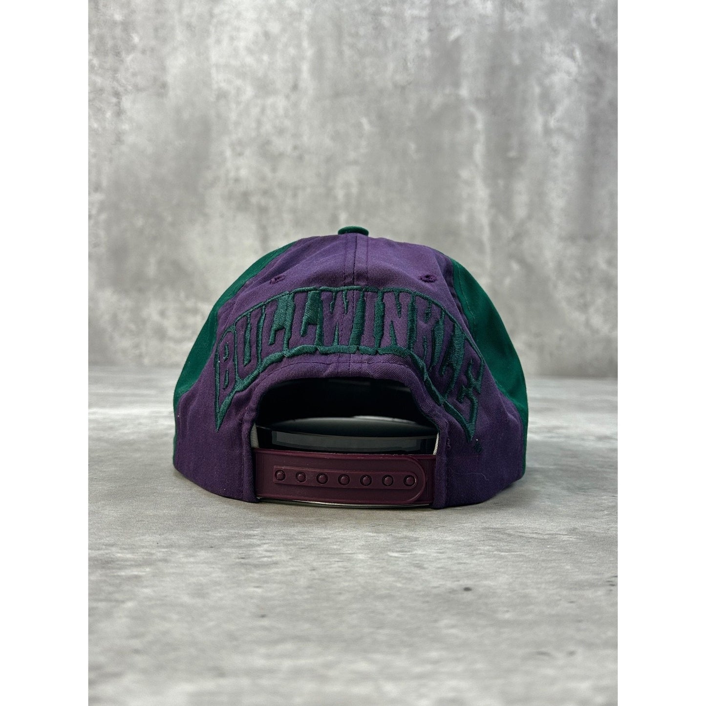 Vintage 1993 Rocky & Bullwinkle Big Cartoon Character Snapback Hat OSFA