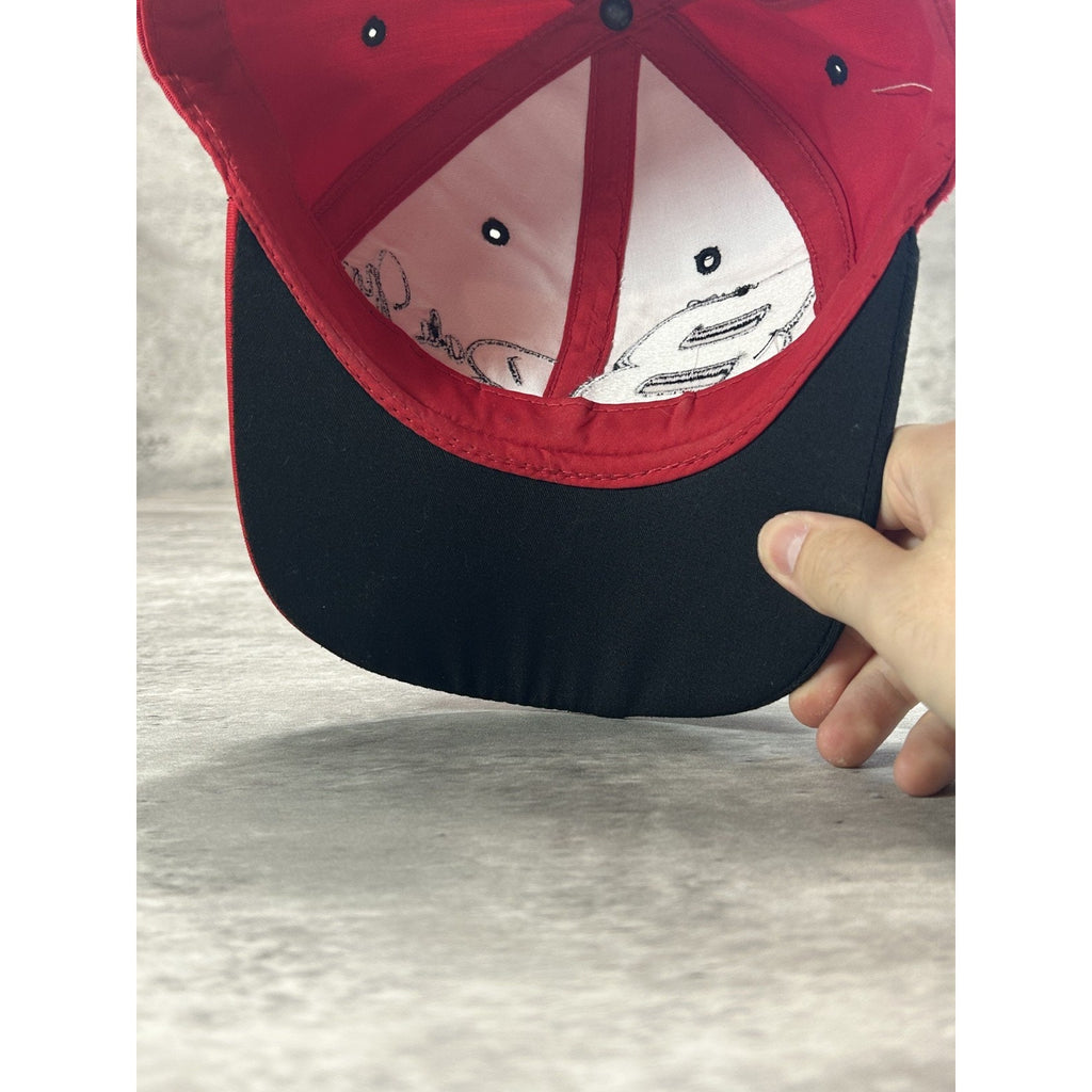 Vintage Dale Earnhardt #8 Embroidered Spellout Nascar Snapback Hat OSFA YOUTH