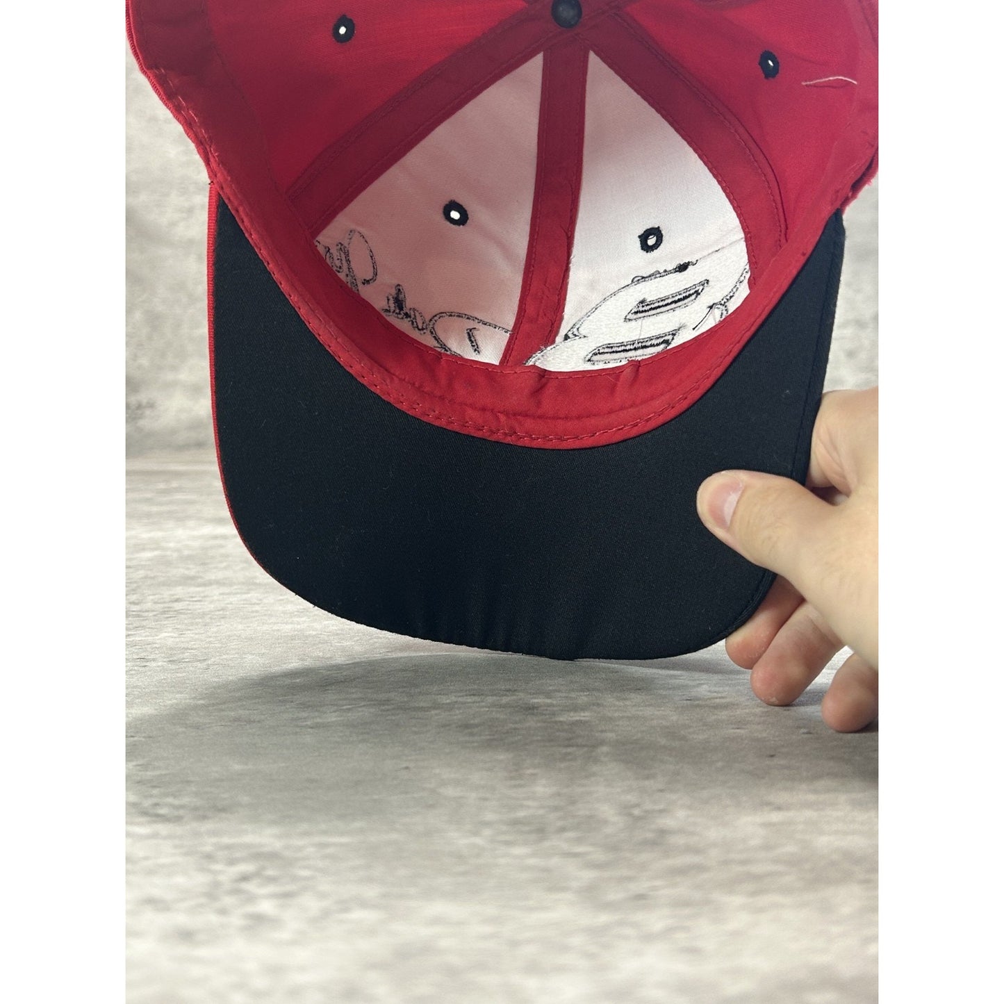 Vintage Dale Earnhardt #8 Embroidered Spellout Nascar Snapback Hat OSFA YOUTH