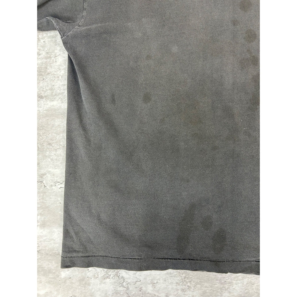 Vintage Pizza Inferno Restaurant Destination Graphic T-Shirt Size Large Black