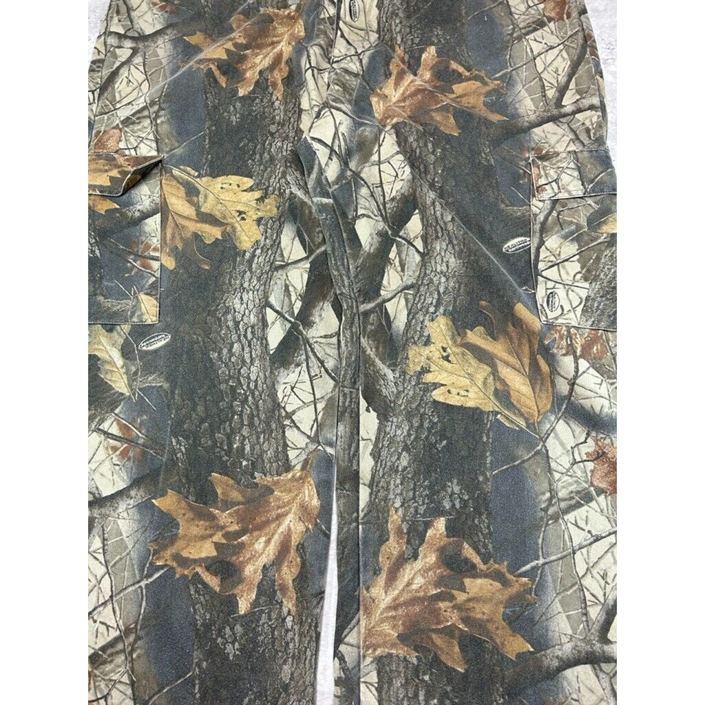 Vintage Real Tree Hardwoods Hunting Camo Cargo Pants Size 42