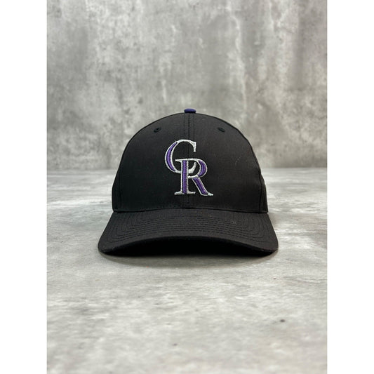 Vintage Colorado Rockies MLB Embroidered Logo Snapback Hat OSFA