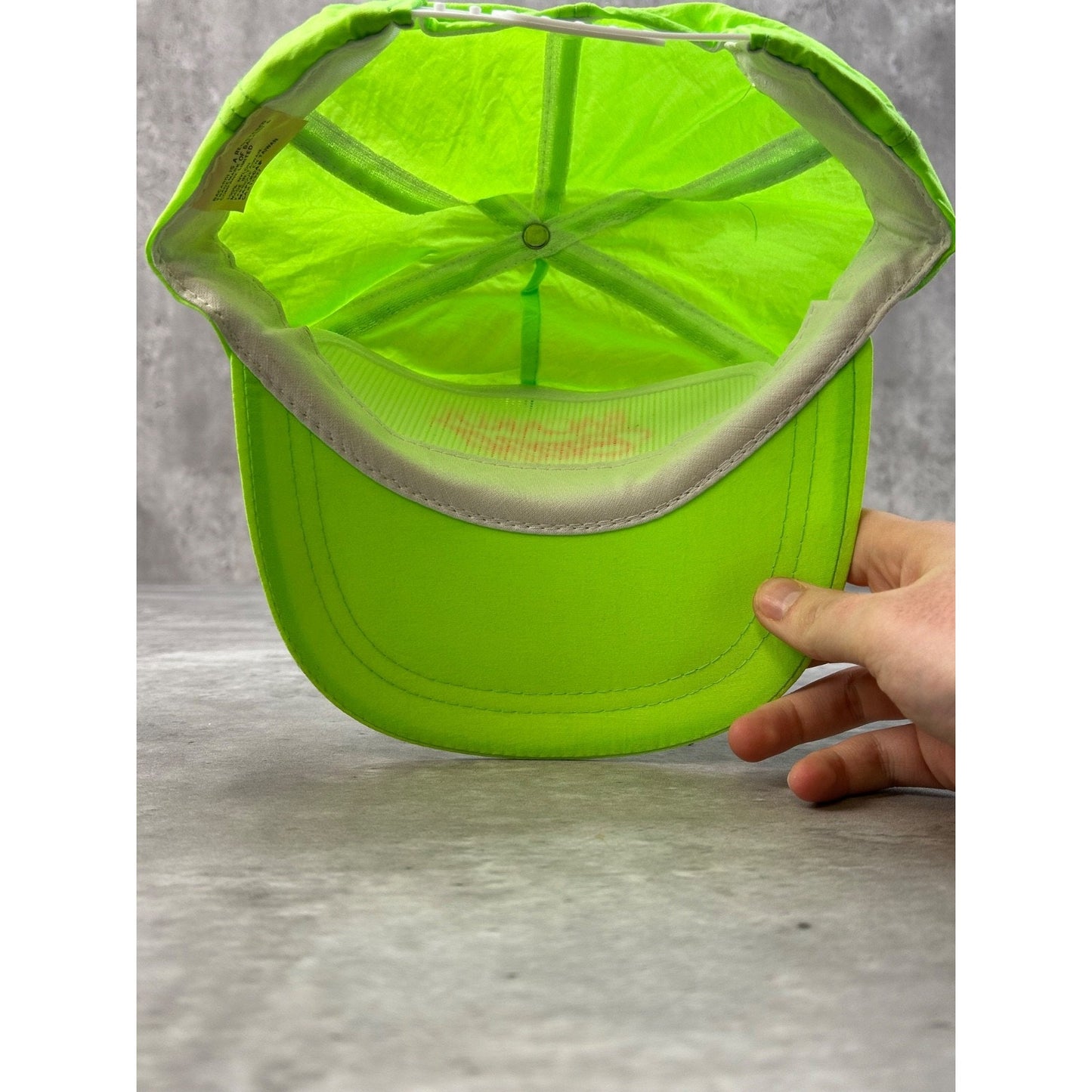 Vintage 90s Bacardi Breezers Embroidered Spellout Nylon Snapback Hat OSFA